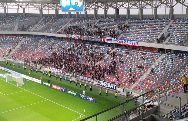 S-a topit entuziasmul? Asistență MINUSCULĂ la meciul Stelei cu Csikszereda: câți spectatori au venit în Ghencea