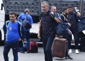 Delegația FCSB a ajuns în Norvegia! Imagini surprinse de GSP la sosirea roș-albașțrilor + personajul-surpriză care i-a însoțit pe roș-albaștri
