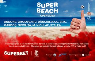SUPERBEACH OPEN 2023. Cine va câștiga turneul final din 26 august de pe plaja IAKI din Mamaia?