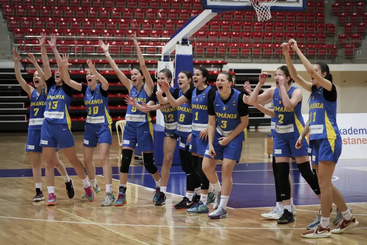 România, în semifinalele FIBA U16 Women's EuroBasket 2024 Division B!