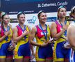 Mariana Dumitru, Manuela Lungu, Emanuela Ciotău, Patricia Cireș - aur la Campionatele Mondiale de tineret (U23) la 4 vâsle