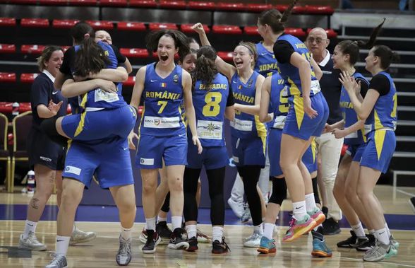 Performanță uriașă pentru România » Tricolorele s-au calificat în semifinalele FIBA U16 feminin EuroBasket 2024