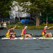 Mariana Dumitru, Manuela Lungu, Emanuela Ciotău, Patricia Cireș - aur la Campionatele Mondiale de tineret (U23) la 4 vâsle