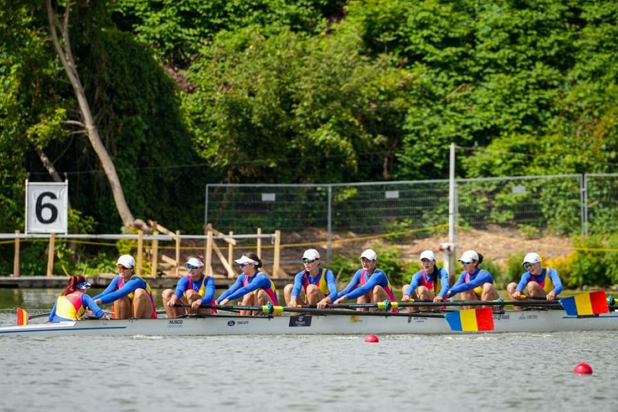 Barca feminină de dublu vâsle, al treilea titlu la rând la Campionatele Mondiale de canotaj U23!