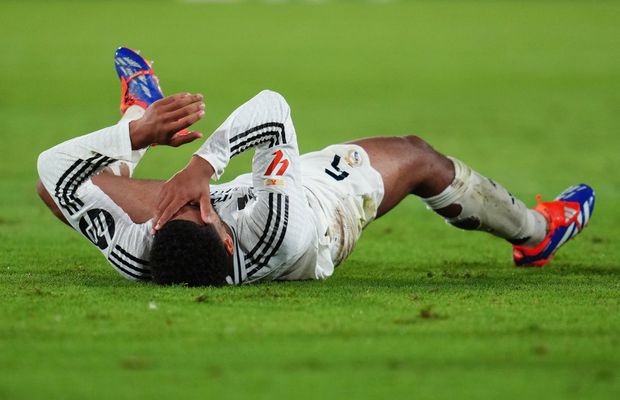 Lovitură pentru Real Madrid! Bellingham s-a accidentat la antrenament » Ce diagnostic a primit și cât stă