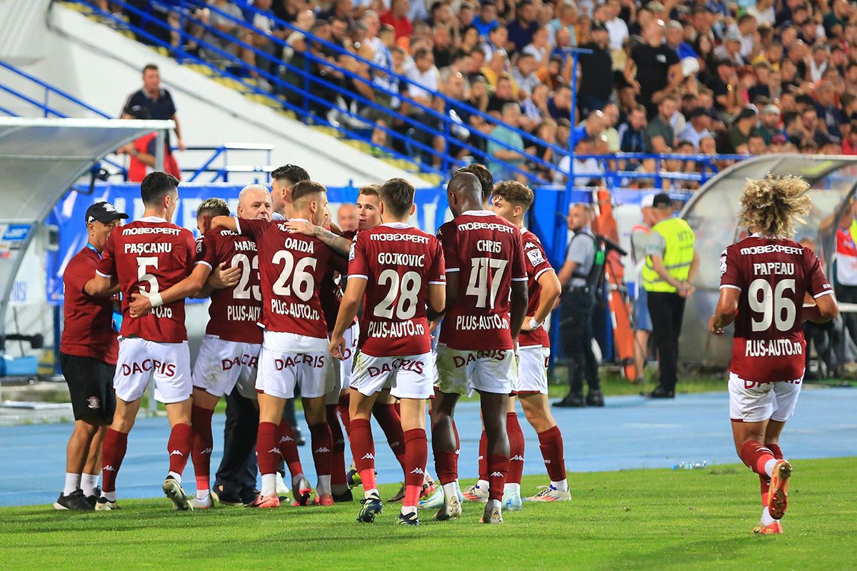 Ce s-a întâmplat imediat după ce Rapid a deschis scorul cu Poli Iași » Gestul față de Marius Șumudică