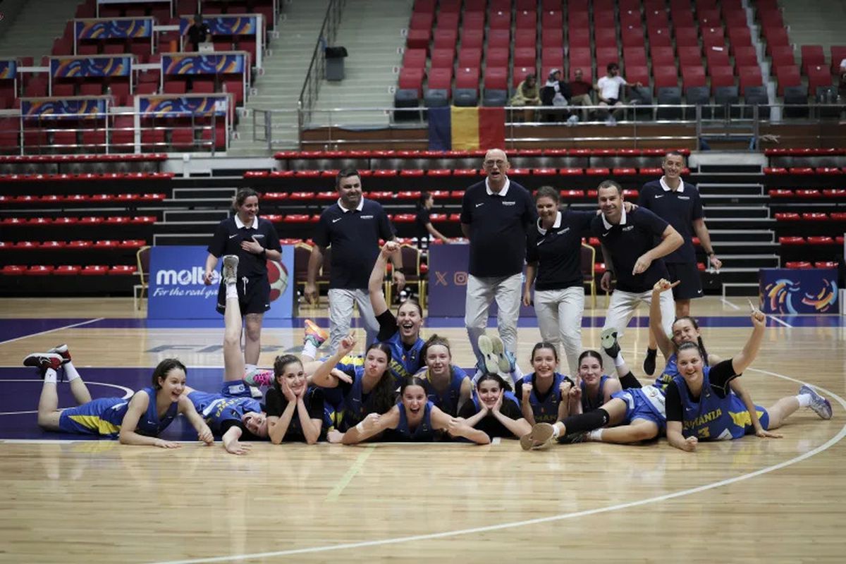 România, în semifinalele FIBA U16 Women's EuroBasket 2024 Division B!