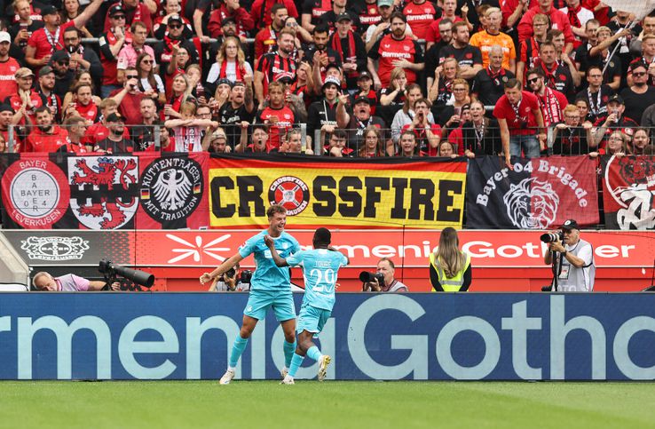 Leverkusen - Hoffenheim, în prima etapă din Bundesliga (sezonul 2025/2026) // FOTO: Getty Images