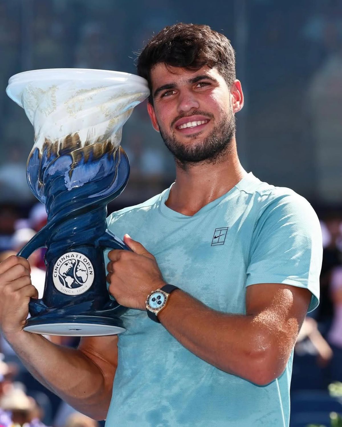 Carlos Alcaraz, vizită surpriză înainte de startul US Open! Imaginile au devenit virale