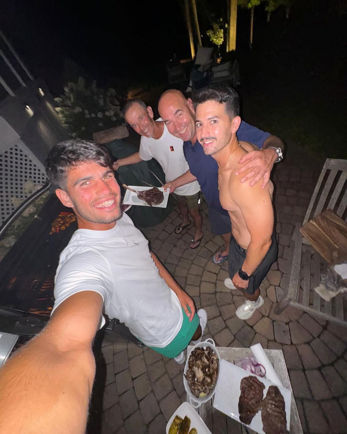 Carlos Alcaraz, vizită surpriză înainte de startul US Open! Imaginile au devenit virale