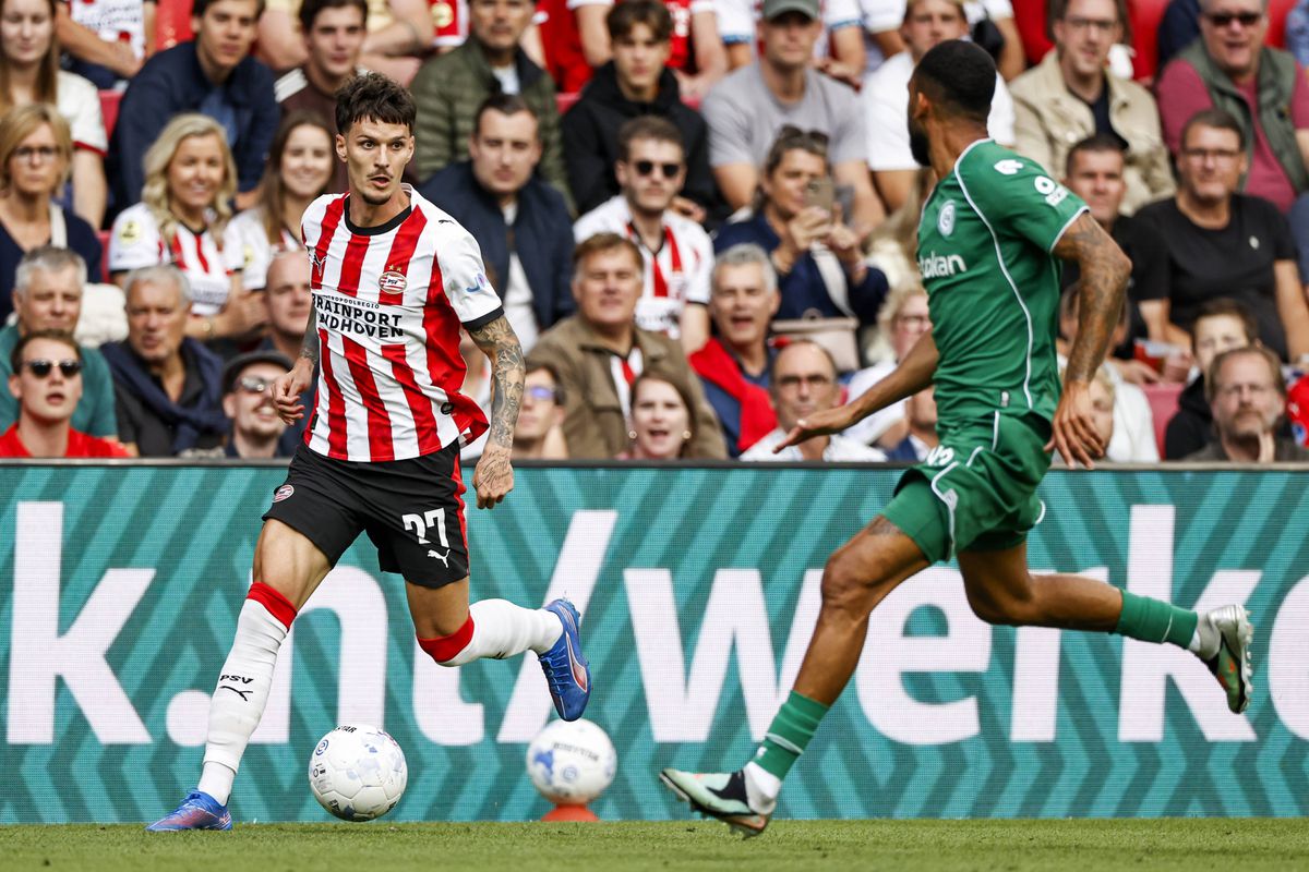 Șase goluri în PSV - Groningen » Dennis Man a debutat! Înlocuitorul lui a marcat o „dublă” după pauză