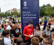 Imagini cu baza sportivă „Cristina Neagu”, inaugurată în Sectorul 6: „Mi-aș fi dorit să am aproape de casă o astfel de bază”