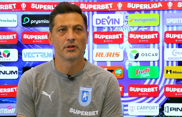 Mirel Rădoi avertizează înaintea meciului de campionat! Marea problemă a Universității Craiova