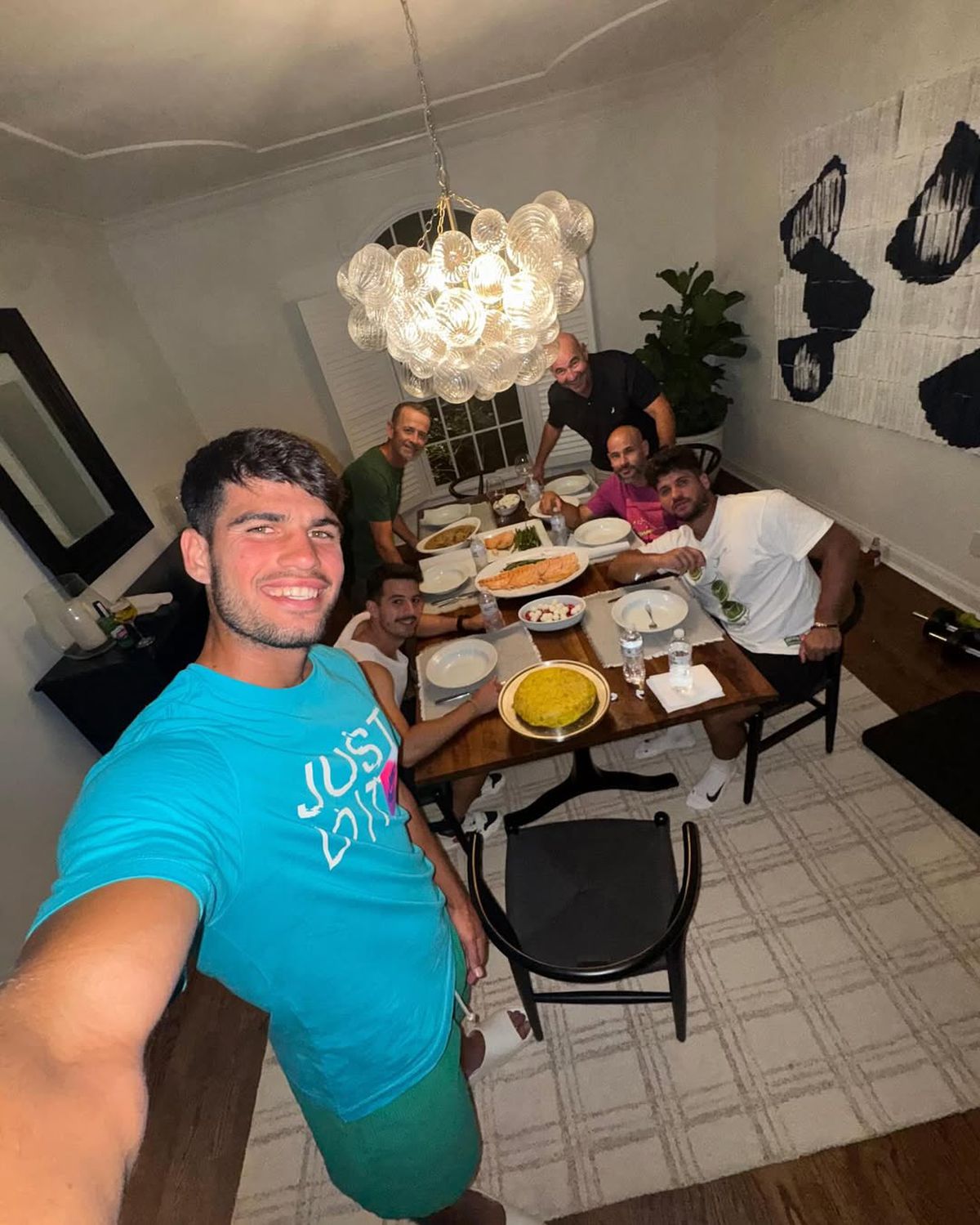 Carlos Alcaraz, vizită surpriză înainte de startul US Open! Imaginile au devenit virale