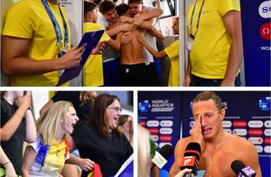 Robert Badea, bronz în finală la 400 m mixt la Campionatele Mondiale de juniori de la Otopeni! Imagini FABULOASE după cursă