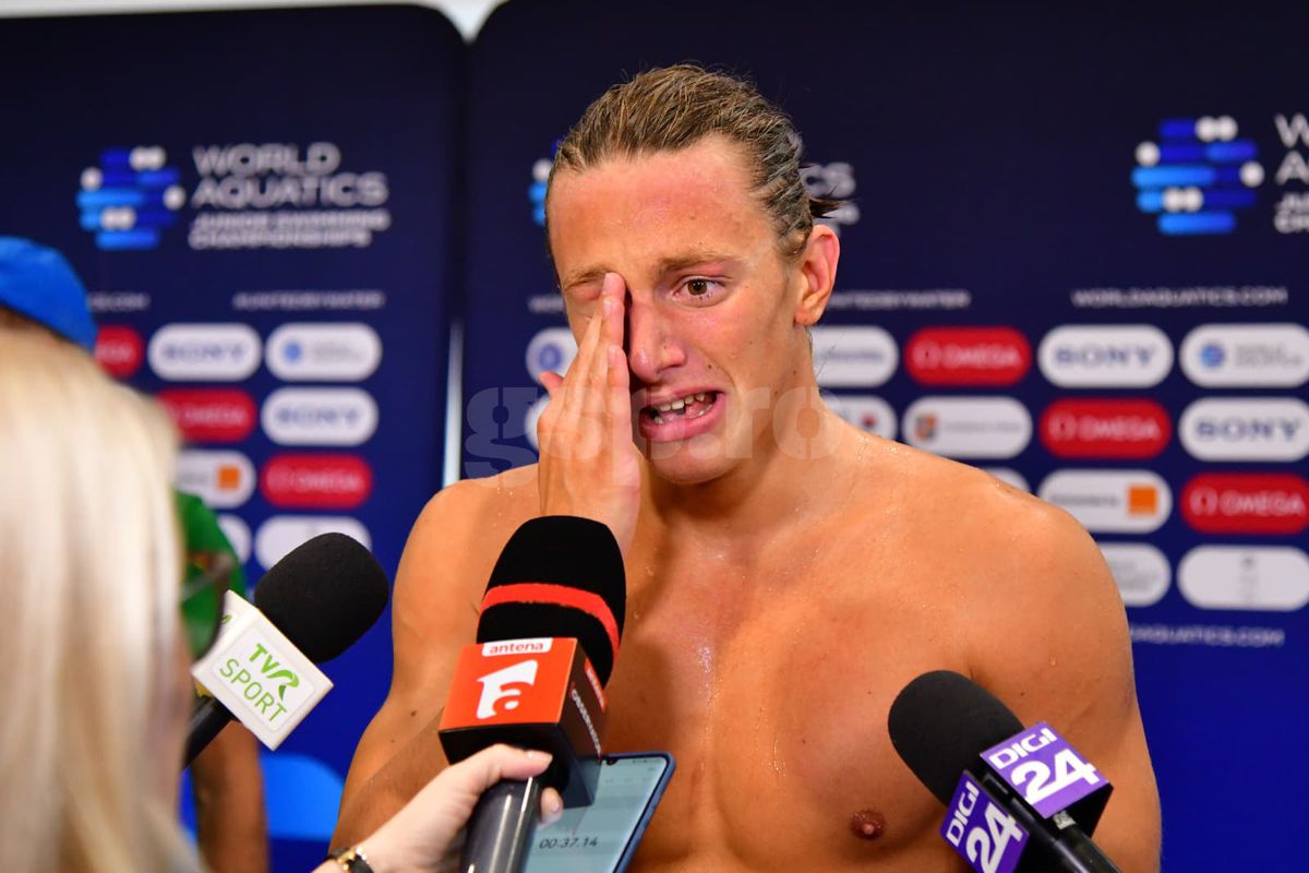 Imagini FABULOASE de la Otopeni, după cursa de medalie a lui Robert Badea! Încă un campion în natația românească