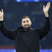 Despărțire emoționantă a portarului Gigio Donnarumma de fanii lui PSG pe Parc des Princes / Foto: Imago