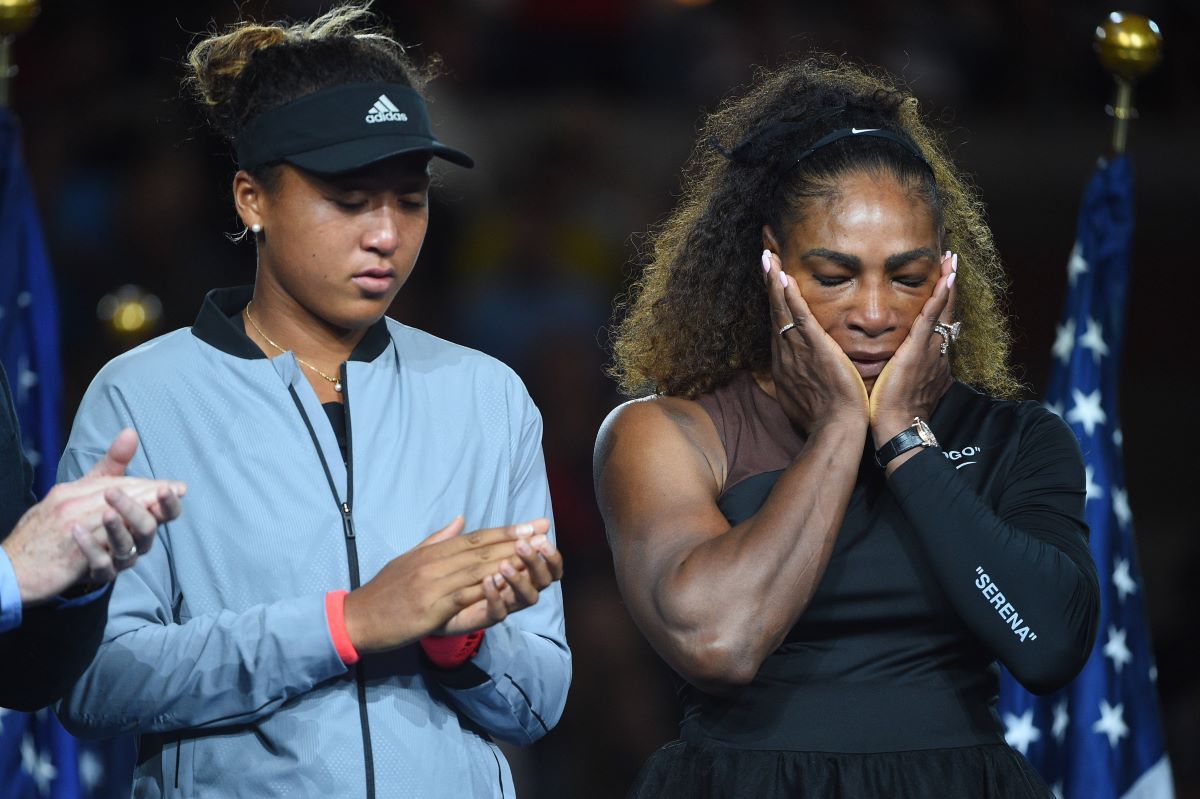 Finala de la US Open în care o tânără de 20 de ani și-a învins idolul, dar controversa a acaparat prim-planul » Între lacrimile lui Osaka și furia Serenei