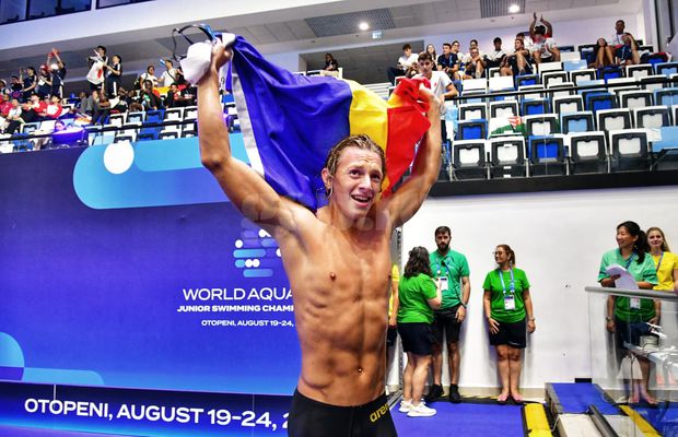 Înotătorul Robert Badea a vorbit despre provocările lui 2026: „Bacalaureatul și Campionatele Europene de la Paris”