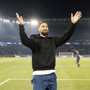 Despărțire emoționantă a portarului Gigio Donnarumma de fanii lui PSG pe Parc des Princes / Foto: Imago