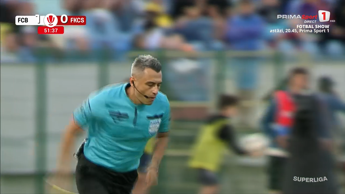 Horațiu Feșnic și-a uitat cartonașele la vestiar