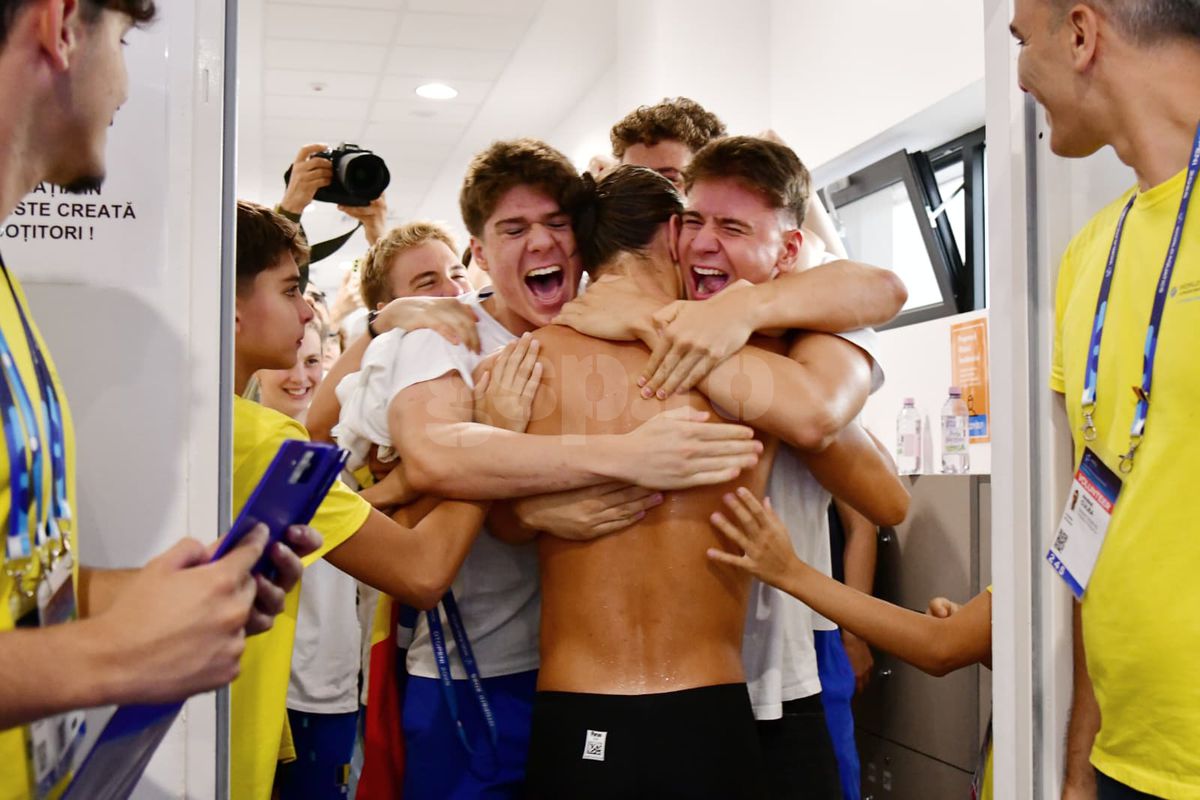 Imagini FABULOASE de la Otopeni, după cursa de medalie a lui Robert Badea! Încă un campion în natația românească