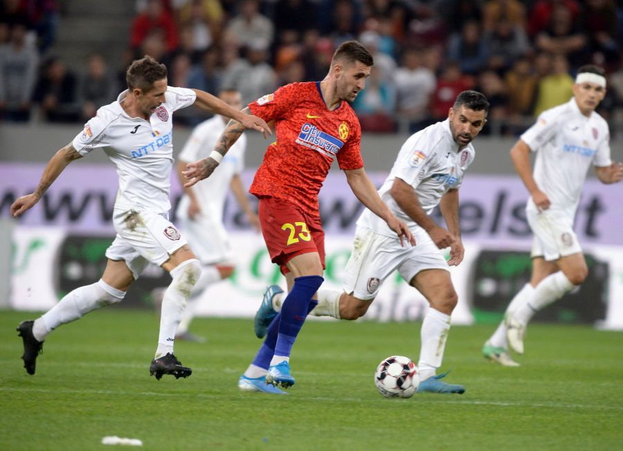 FCSB - CFR CLUJ 0-0 / Ilie Dumitrescu a lăudat un jucător după derby: „A fost fantastic!”