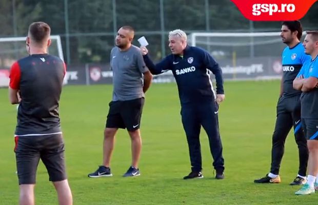 VIDEO EXCLUSIV » Marius Șumudică, așa cum n-a fost văzut niciodată! Imagini necenzurate de la antrenament cu criza de nervi provocată de prestația din ultima etapă: „E o mare rușine!”