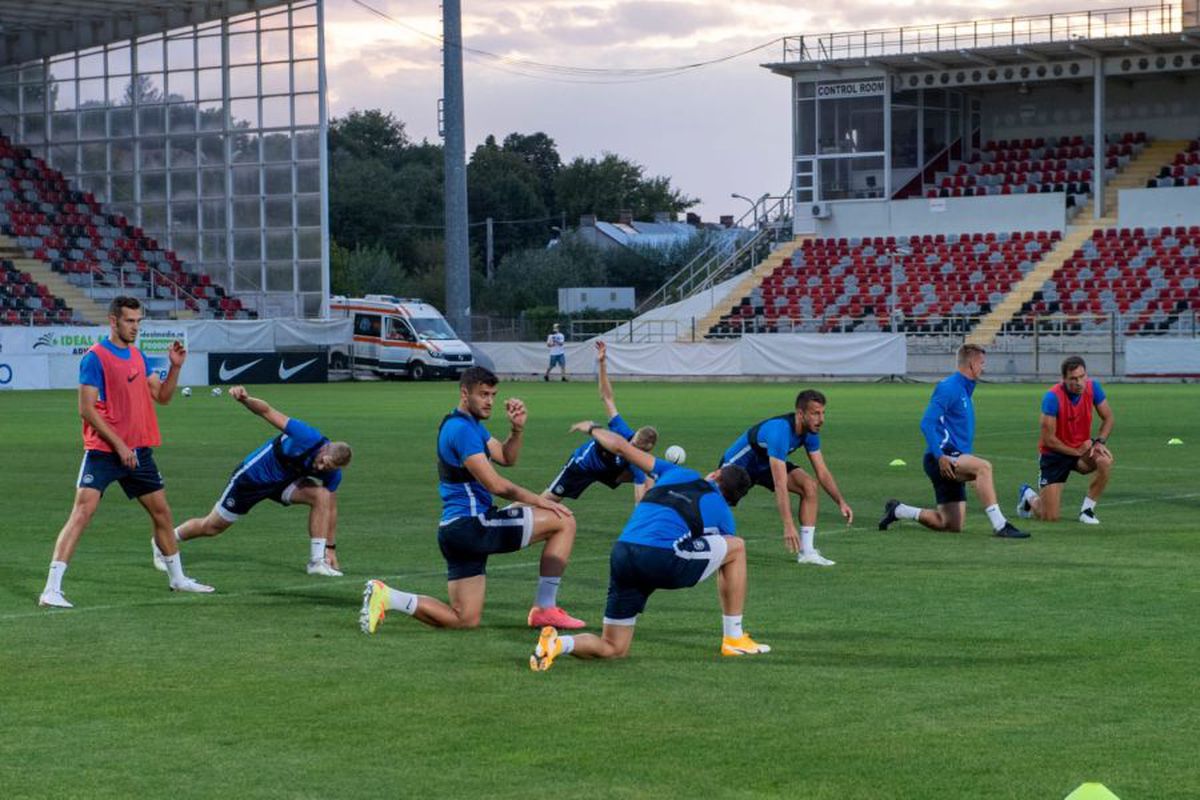 FCSB - SLOVAN LIBEREC. FOTO + VIDEO Cehii au efectuat antrenamentul oficial înaintea meciului decisiv cu roș-albaștrii