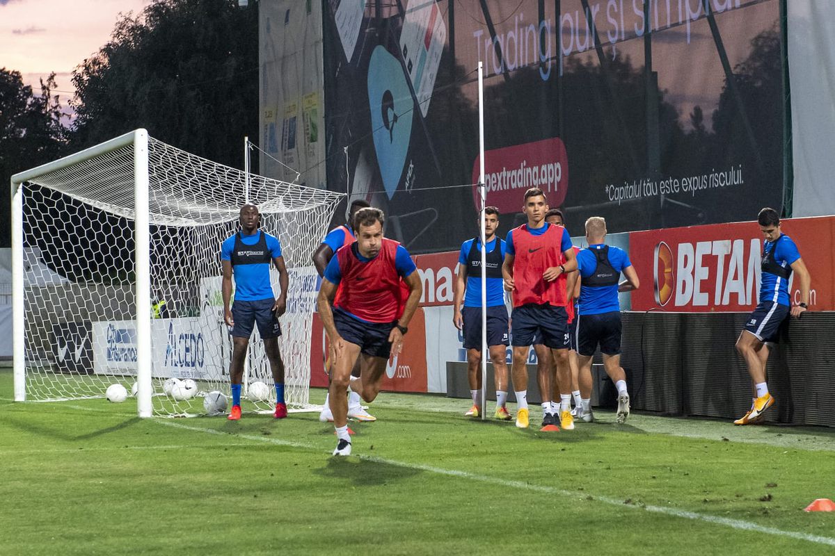 Slovan Liberec a efectuat antrenamentul oficial înaintea meciului cu FCSB