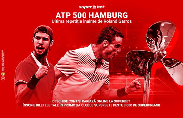 ATP 500 Hamburg: Ultima repetiție înainte de Roland Garros