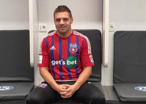Adi Popa, prezentat oficial la Steaua! Ce număr va purta