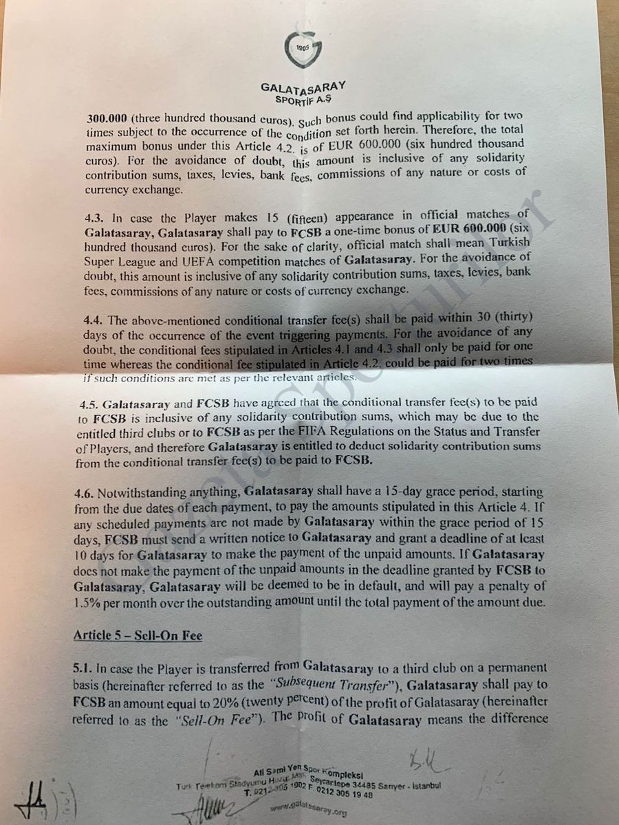 Procese și tensiuni produse de milioanele lui Becali » FCSB, acuzată de rea credință după transferurile vedetelor sale + Gazeta publică actele vânzării lui Moruțan