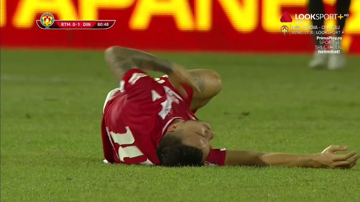 Clipe de groază! » Cosmin Matei, inert pe gazon câteva secunde: „Am evitat o nenorocire”