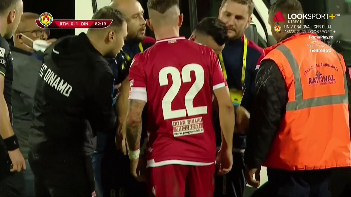 Clipe de groază! » Cosmin Matei, inert pe gazon câteva secunde: „Am evitat o nenorocire”