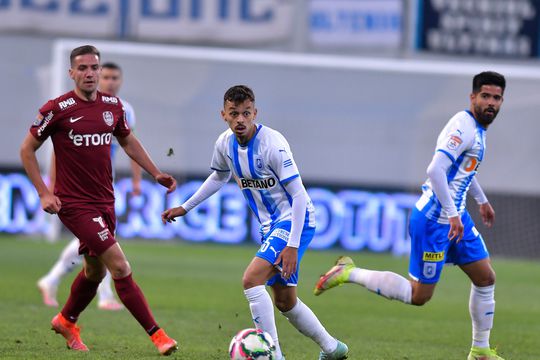 CSU Craiova a învins-o pe CFR Cluj, scor 1-0, în „16”-imile Cupei României.