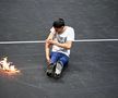 Un activist și-a dat foc pe teren, în prima zi de la Laver Cup / foto: Imago