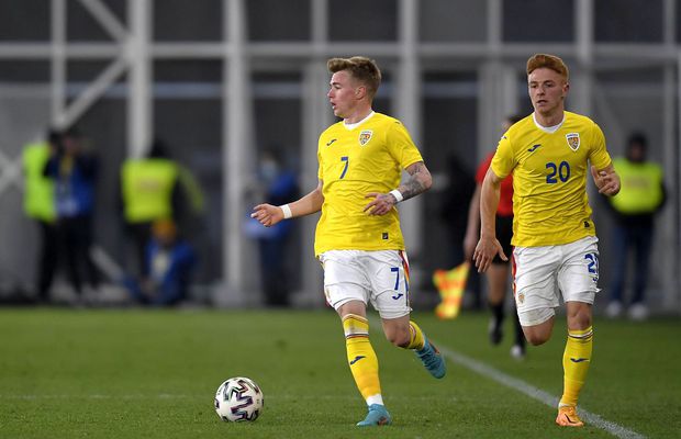 Incredibil ce a apărut pe grafica TVR la România U21 - Spania U21! Gafă colosală