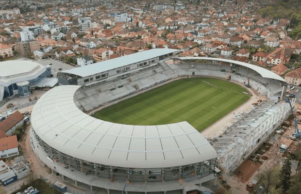 Prețul stadionului din Sibiu a crescut cu 4,5 milioane de euro + Când ar urma să fie inaugurat