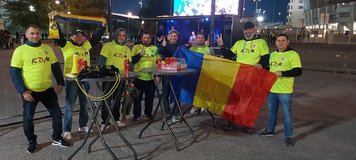 Finlanda - România » Primele imagini de la stadion cu fanii români