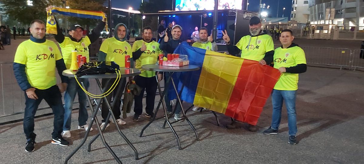 Finlanda - România » Primele imagini de la stadion cu fanii români