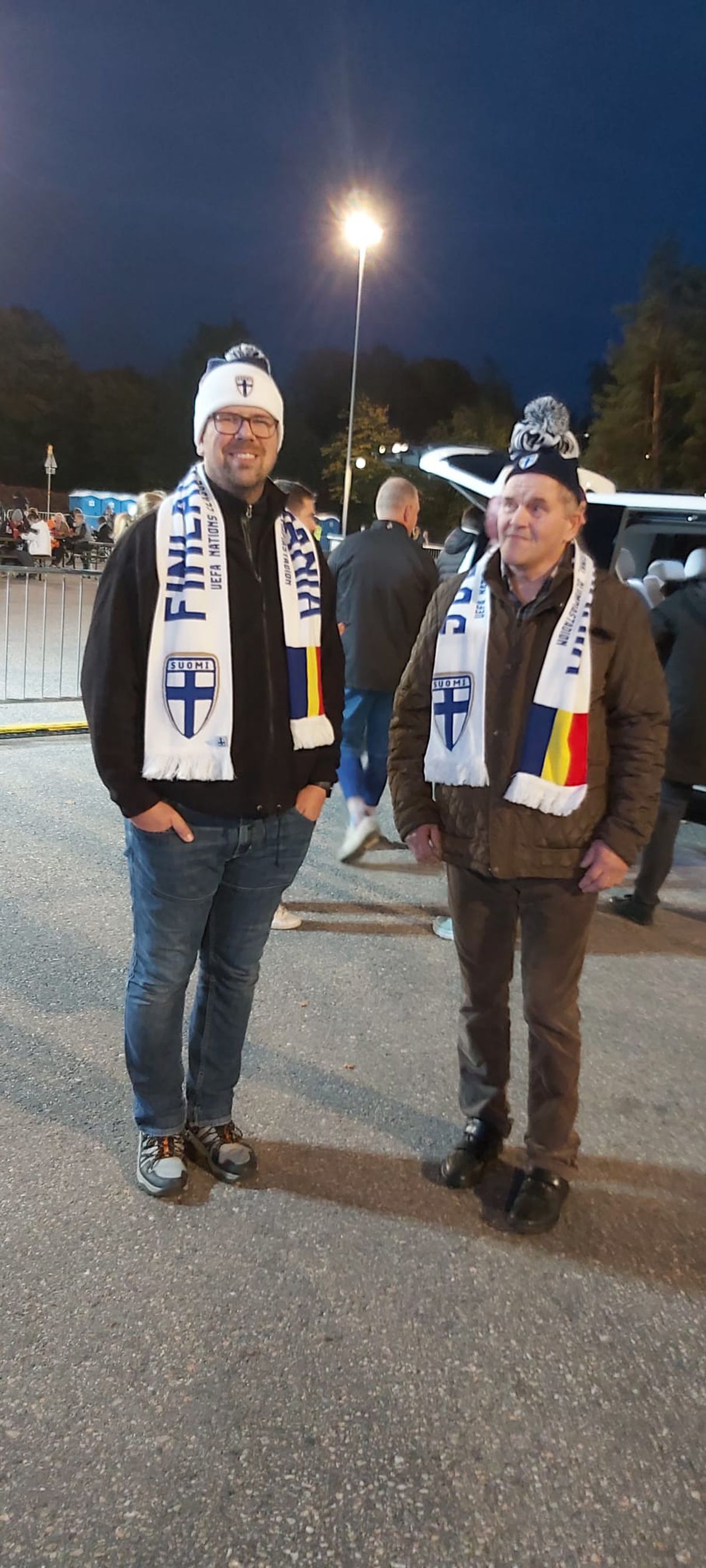 Finlanda - România » Primele imagini de la stadion cu fanii români