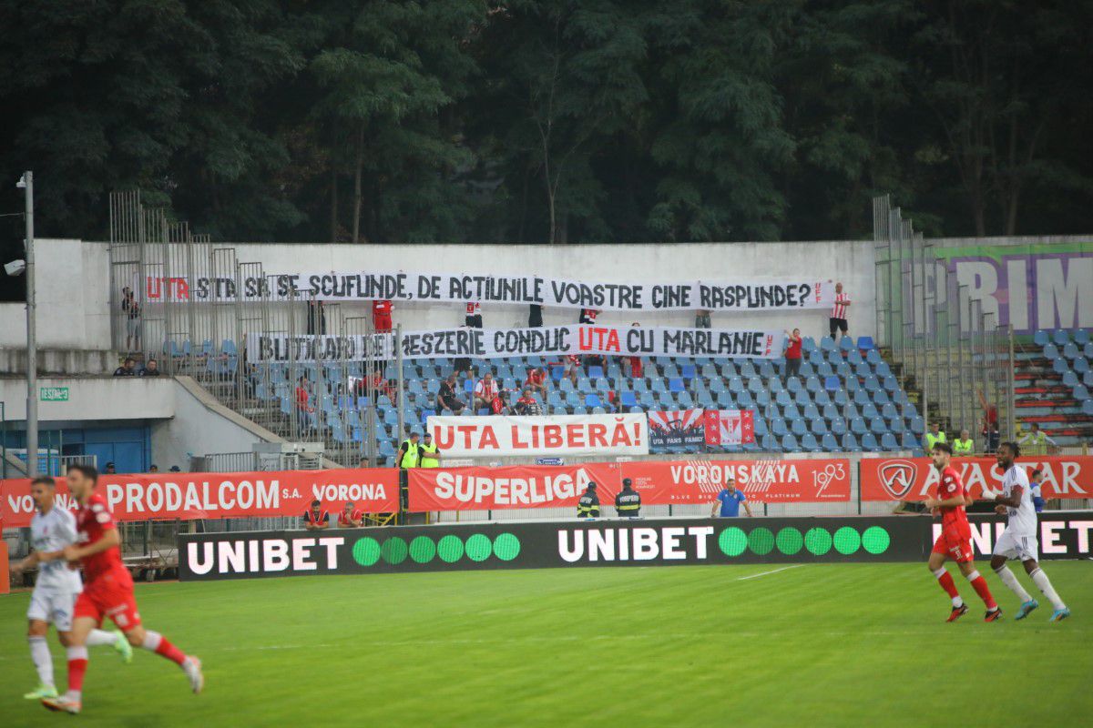 FC Botoșani - UTA 2-2 » Un gol în '90+7 l-a scăpat pe Rednic de ultimul loc! Clasamentul actualizat