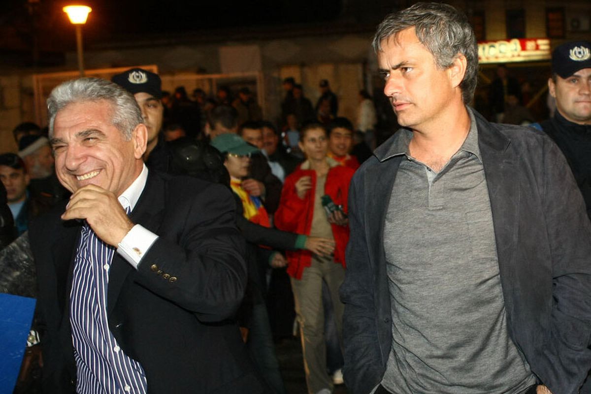 Jose Mourinho, relație specială cu familia Becali