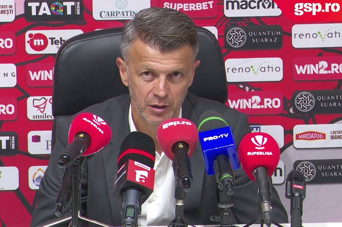 Ovidiu Burcă, întrebat dacă se gândește la demisie: „Trei înfrângeri apasă greu” » Cum a surprins la conferință
