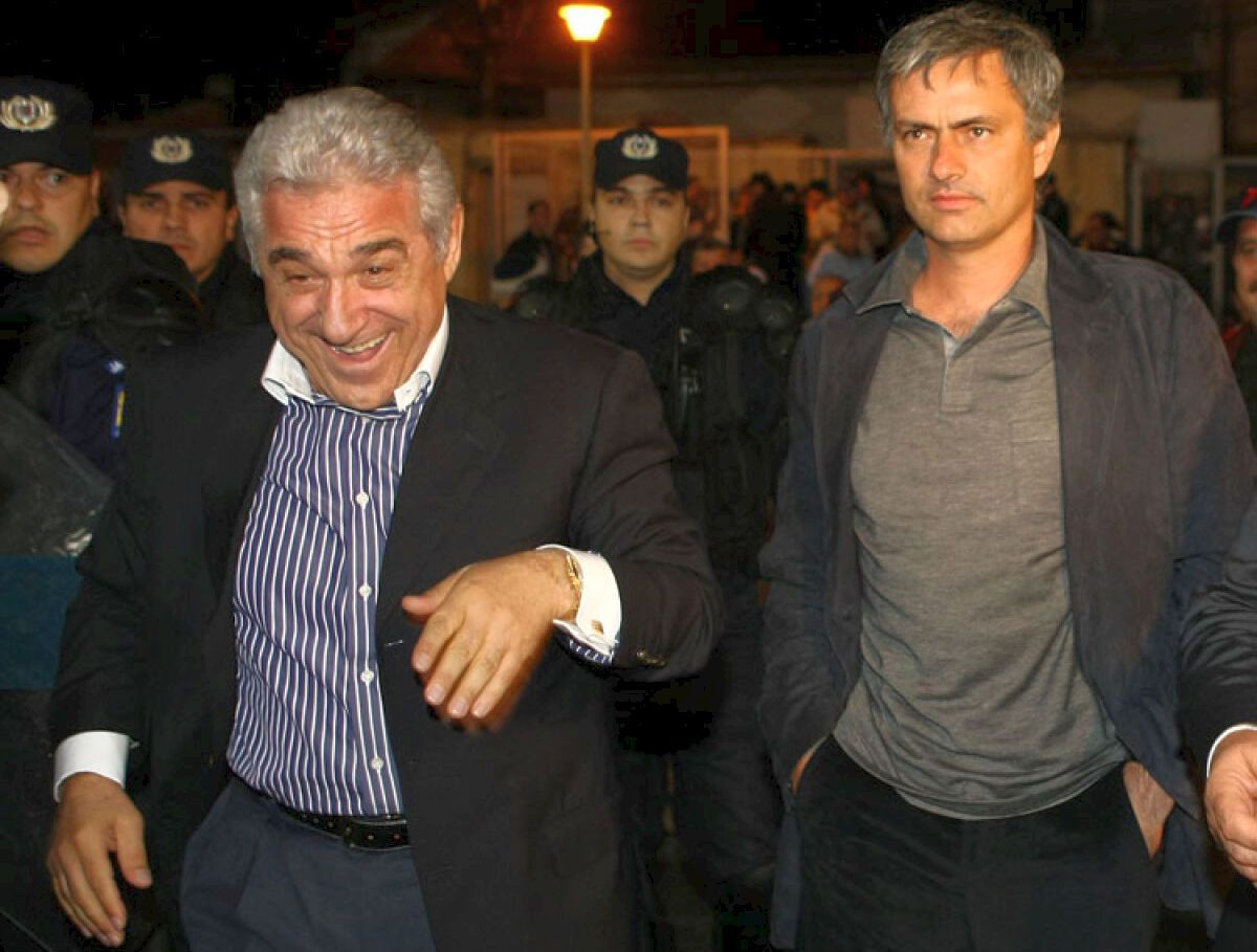 Ioan Becali l-a sunat pe Mourinho: „Voiam să vorbesc cu «capo»” » A comentat momentul spumos de la Tiraspol, când antrenorul îi pronunță numele