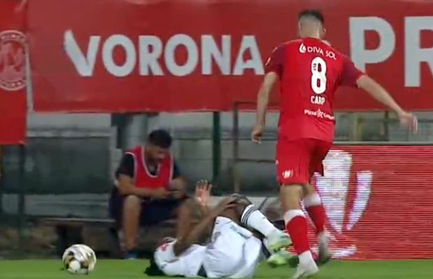 ROȘU direct în SuperLigă după un gest grosolan