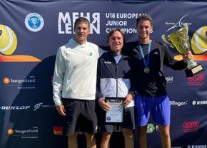 Două titluri europene la juniori pentru Luca Preda, sfertfinalist anul acesta la US Open