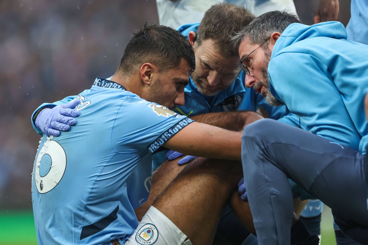 rodri, accidentat în manchester city - arsenal