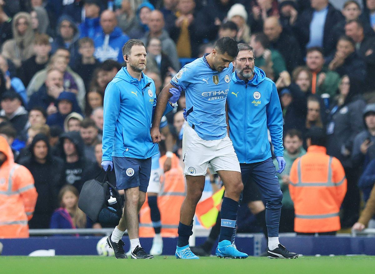 rodri, accidentat în manchester city - arsenal